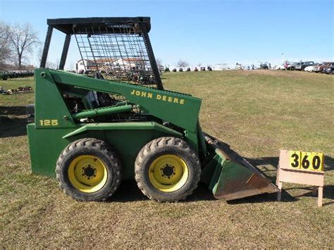 john deere 125 skid steer controls|john deere 125 starter.